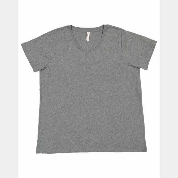Women's Curvy Collection Fine Jersey Tee Thumbnail