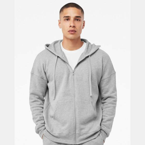 Unisex Sponge Fleece DTM Full-Zip Hoodie Sweatshirt Thumbnail