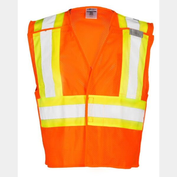 Unisex Contrasting Mesh Breakaway Vest Thumbnail