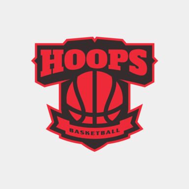 Hoops Basketball logo template  Thumbnail