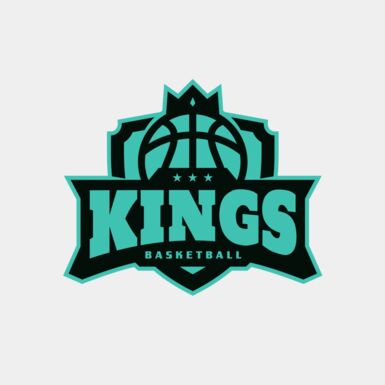 Kings Basketball Logo Template Thumbnail