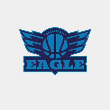 Eagle Basketball Logo Template Thumbnail