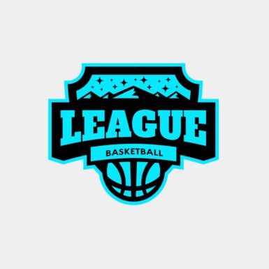 League Basketball logo template Thumbnail