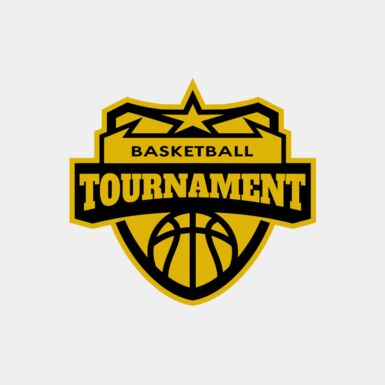 Tournament Basketball logo template 02 Thumbnail