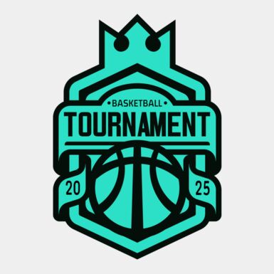 Tournament Basketball logo template 03 Thumbnail