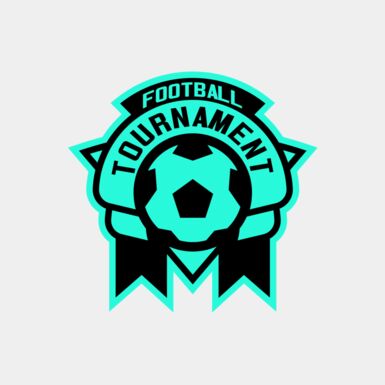 Tournament Football logo template Thumbnail