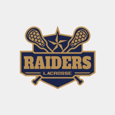 Raiders Lacrosse Logo Template Thumbnail