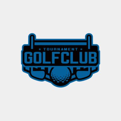 Golf club Tournament logo template Thumbnail