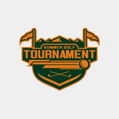 Tournament Summer golf logo template	02 Thumbnail