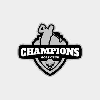 Champions Golf Club logo template Thumbnail