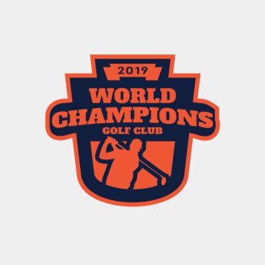 World Champions Golf club logo template Thumbnail
