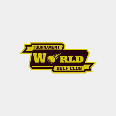 World Tournament Golf club logo template Thumbnail