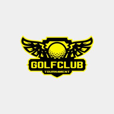 Golf club Tournament logo template 06 Thumbnail
