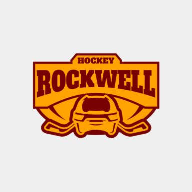 Rockwell Hockey logo template 02 Thumbnail