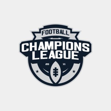 Champions League Football logo template Thumbnail