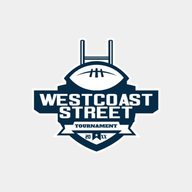 West Coast Street Tournament logo template Thumbnail