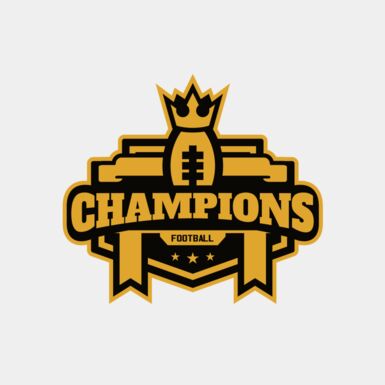 Champions Football Team logo template 02 Thumbnail