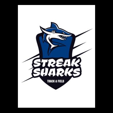 Sharks Track & Field Team Logo 01 Thumbnail