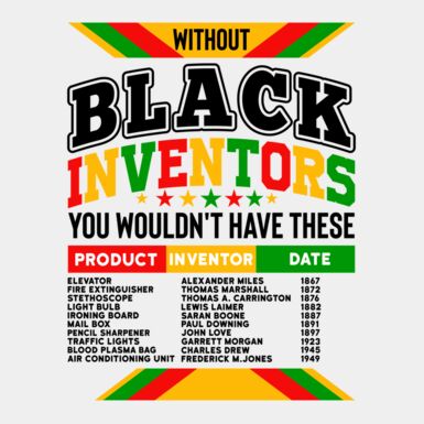 Black Inventors Black History PNG Thumbnail