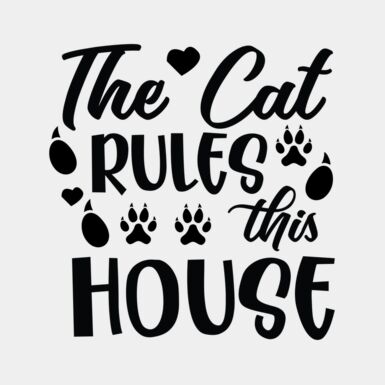 The cat rules this house Thumbnail
