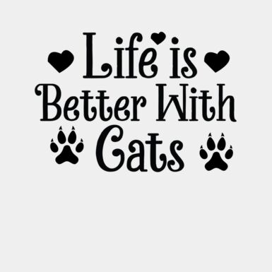 Life is better with cats Thumbnail