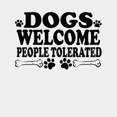 dogs welcome people tolerated Thumbnail