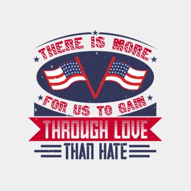 There is more for us to gain through love than hate 01 Thumbnail