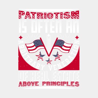 Patriotism is often an arbitrary veneration of real estate above principles 01 Thumbnail
